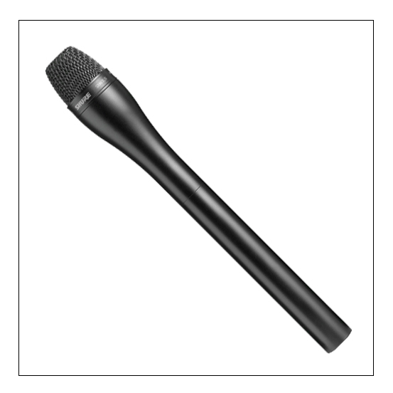 Black Shure Instrument Condenser Microphone SM63 