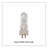 Osram 64717 CP89 650W/240V Halogen Bulb