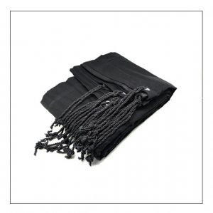 Meso Solid Black Cotton (Full Block) - 6'x6', 8'x8', 12'x12', 20'x20'