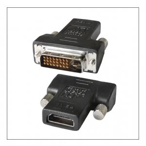 High Quality DVI-D (24+1) (M) to HDMI (F) Type A Connector version 1.4 (Clearance)