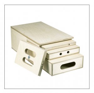 Kupo KG087411 4-In-1 Nesting Apple Box Set