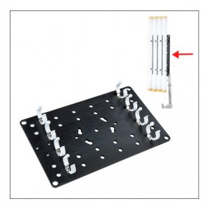 Kupo KG402212 Twist-Lock Mounting Plate for Two T12 Lamps