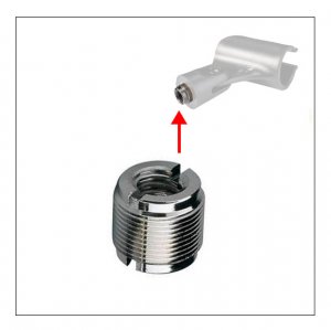 Meso Microphone Holder Adapter Screw 3/8’’-16 F To 5/8’’-27M
