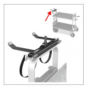 Meso Tripod Holder with 16mm Spigot for 4' Location Trolley