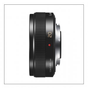 Panasonic Lumix G 20mm f/1.7 II ASPH. Lens (Black)