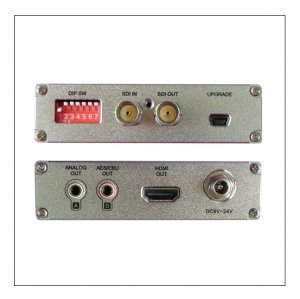 _Techwave MG-S2H1 SDI(I) to HDMI & SDI(O) Converter with a 16x2 LCD