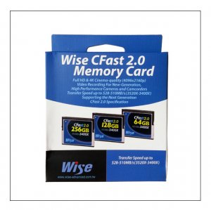 Wise CFast 2.0 128GB Memory Card (for Blackmagic Camera)