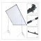 Kupo KG043511 12 x 12' Butterfly Frame Kit with Full White Diffusion Silk Free Soft Carry Bag, Plastic Container & Heavy-Duty Black Ball Bungee