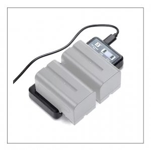 FB FB-DC-NP-F970(QC) Twin Charger with USB-C 9V/2A Power Supply & Multi Plug