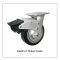Kupo KS403112 Heavy Duty Wind-Up Stainless Stand (12.8') with Braked Caster
