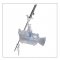 Kupo KG042412 1.5 inch Pole Joint x 2 units + 1.5 inch 3m Aluminum Pole (3mm thick) x 3 units