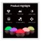 LS A8-6x Professional RGB+WT LED Ball Light - Set of 6